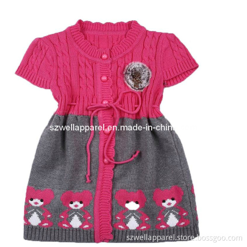 Children Sweater Knitting Wear Knitted Garment (SZWA-0611)